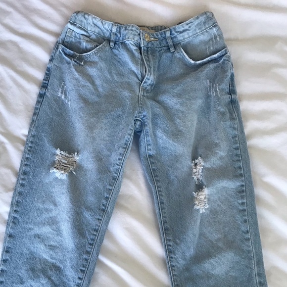 forever 21 girls mom jeans size: 13/14 - Picture 3 of 4